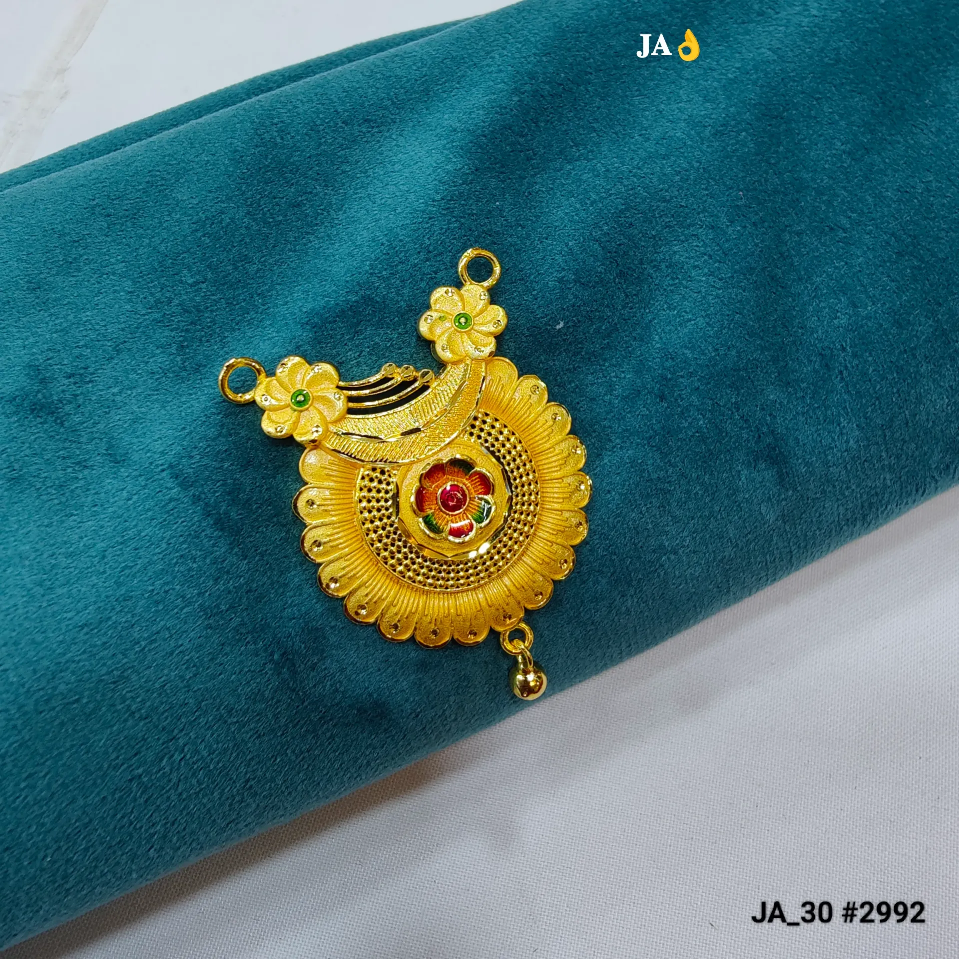 Floral Sunburst Designer Pendant – DN-2992