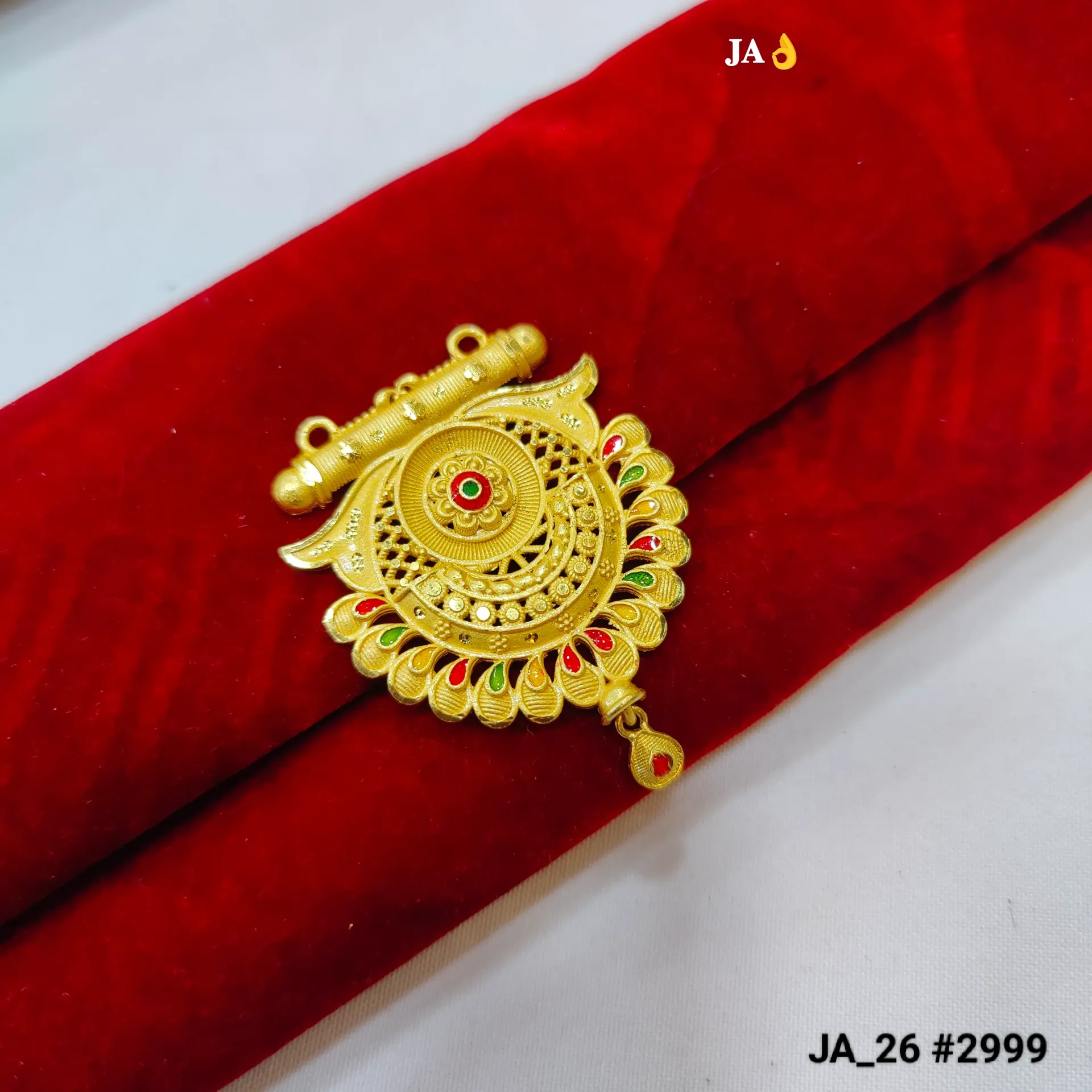 Royal Mandala Floral Designer Pendant – DN-2999