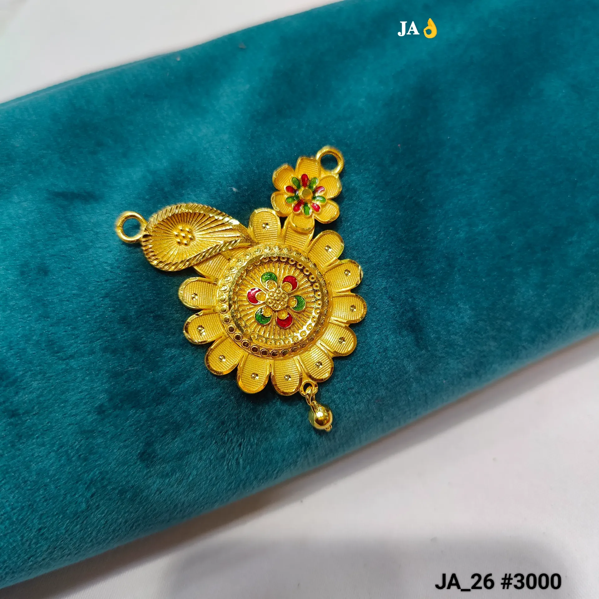 Floral Sunburst Designer Pendant DN-3000