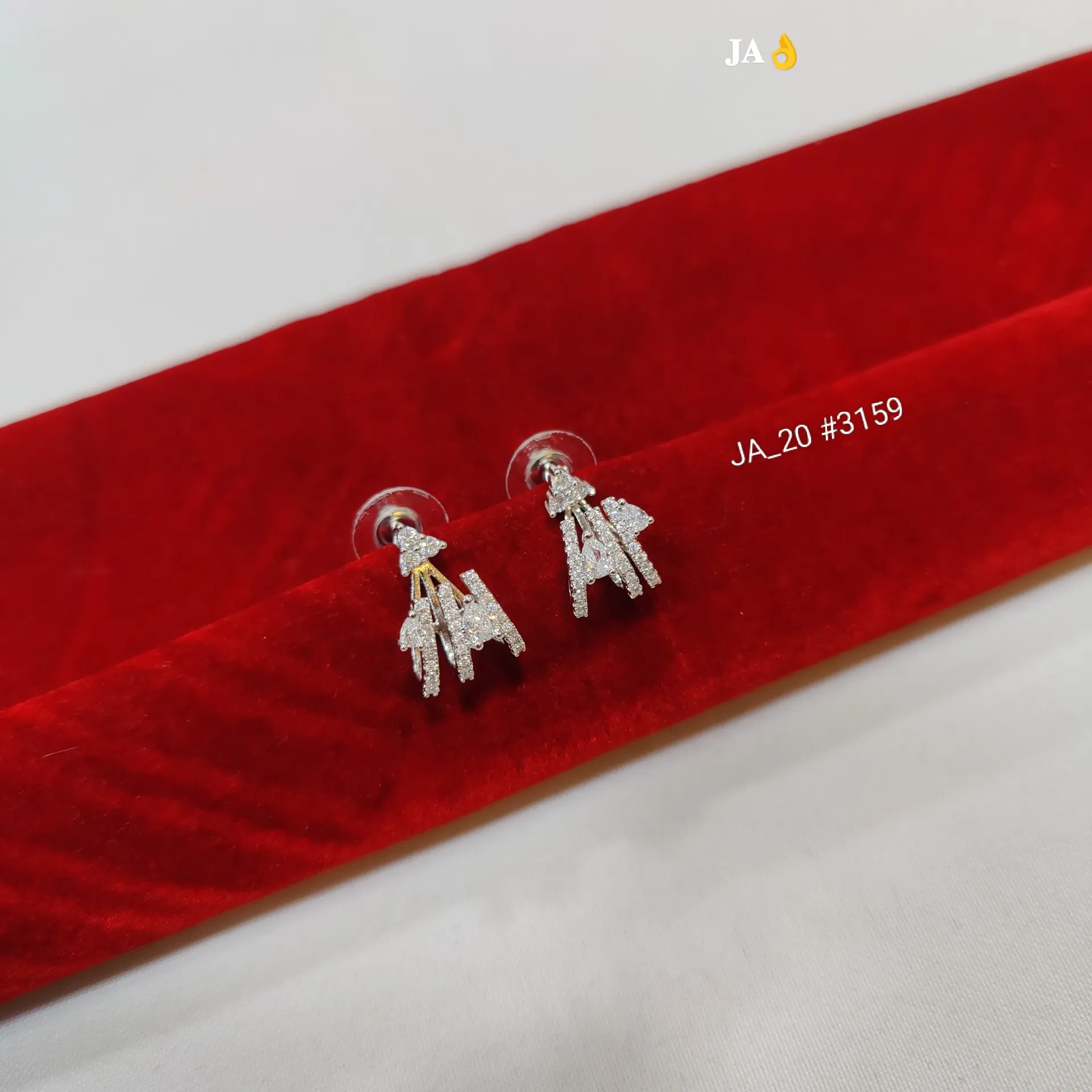 Luxury  Tassel Drop Earrings Finish Designer Party Wear Earrings DN-3159