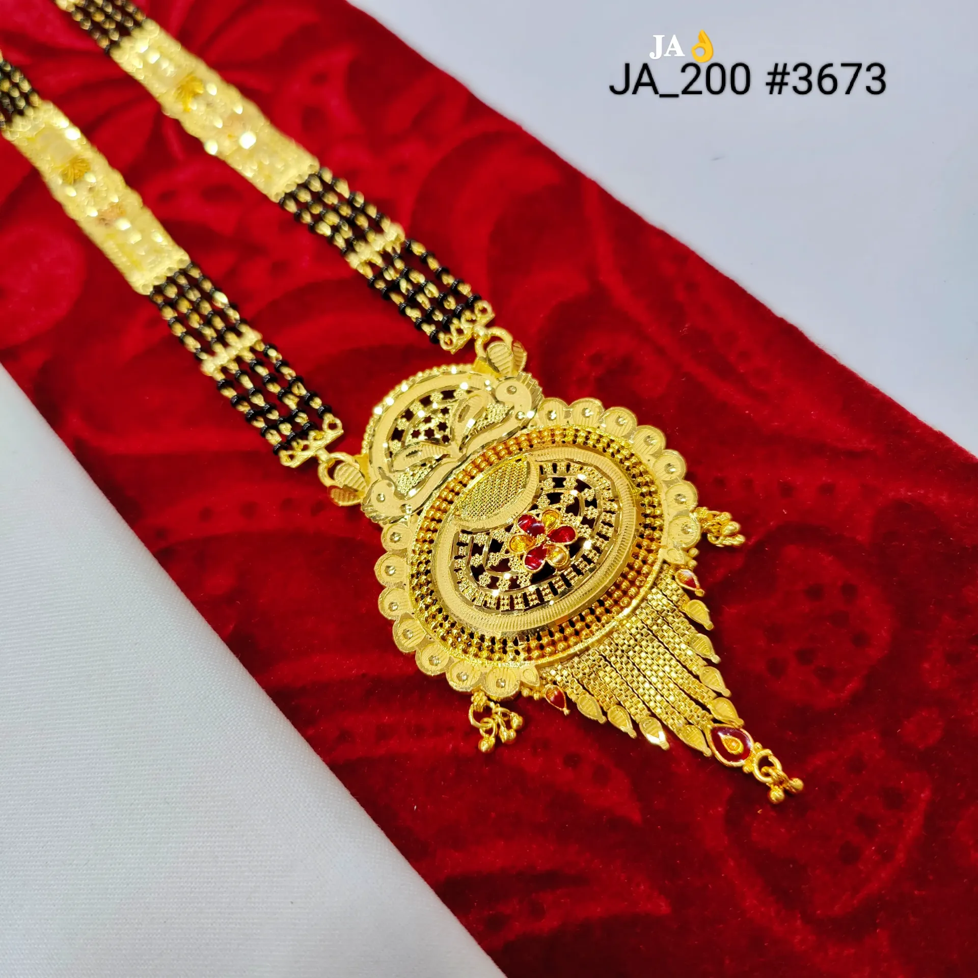 Royal Floral Heritage Mangalsutra DN-3673