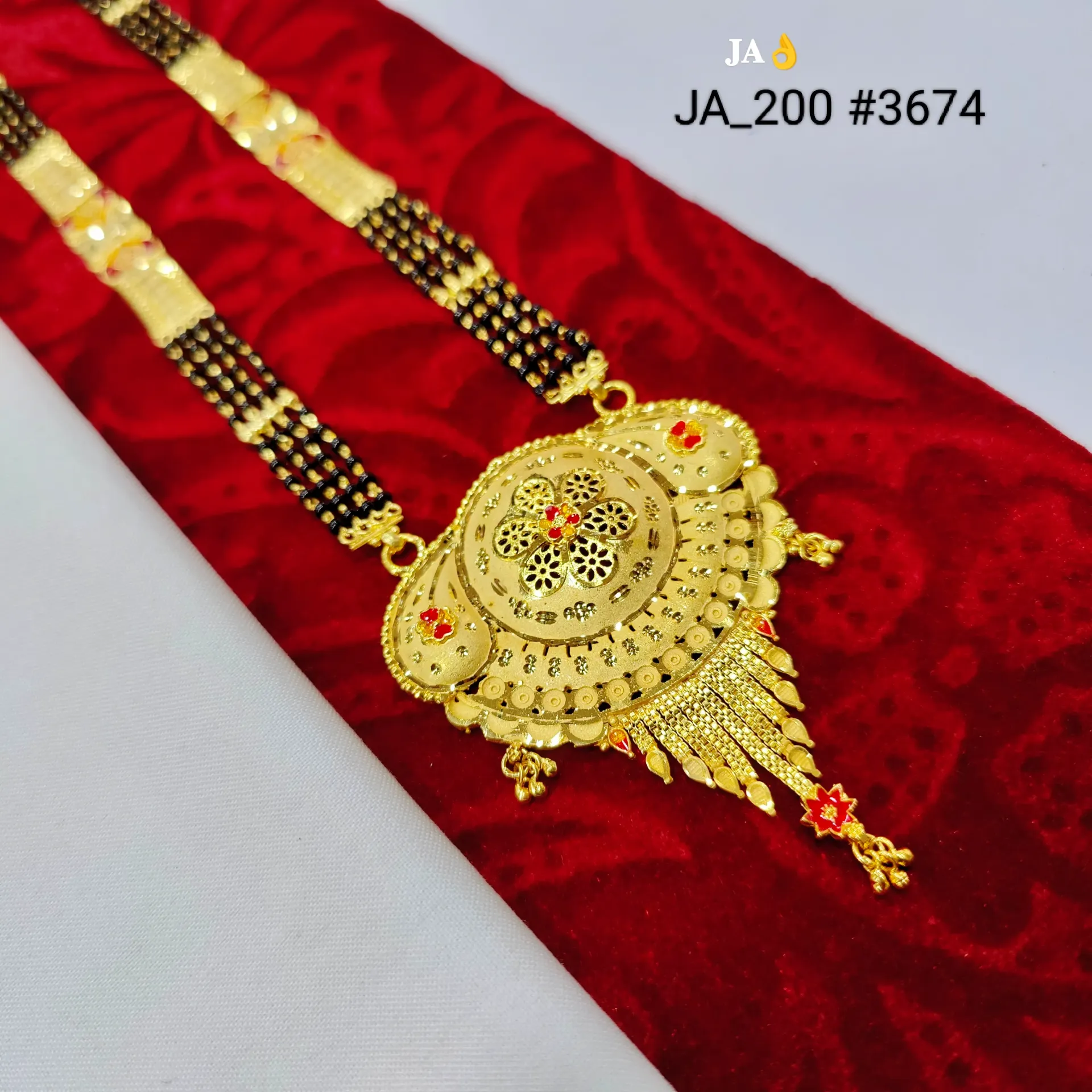 Royal Floral Heritage Mangalsutra DN-3674