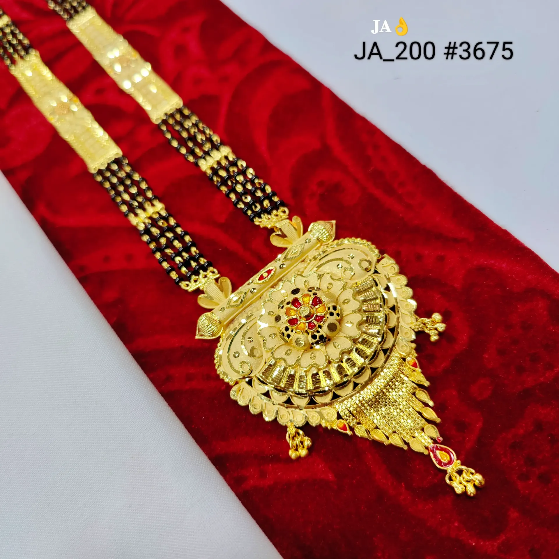 Royal Floral Heritage Mangalsutra DN-3675