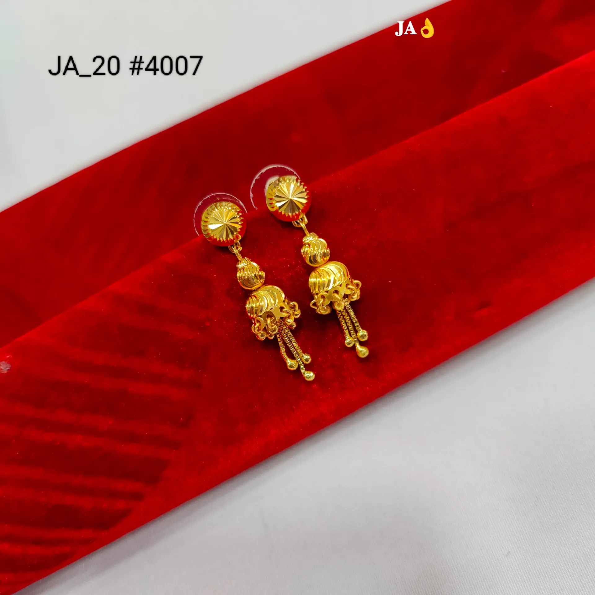 Classic Ethnic Bell Design Earrings DN-4007