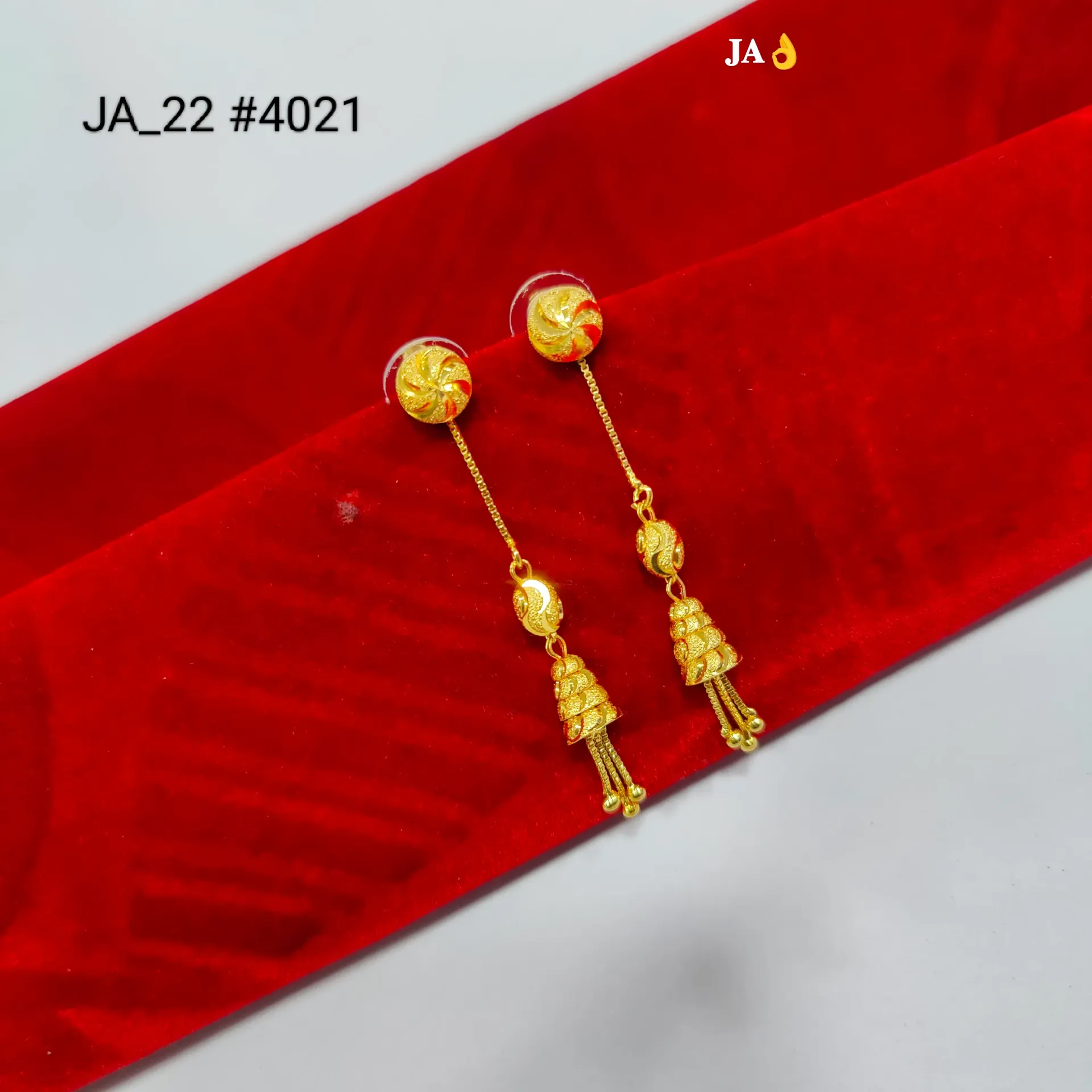 Designer Ethnic Chain Earrings DN-4021