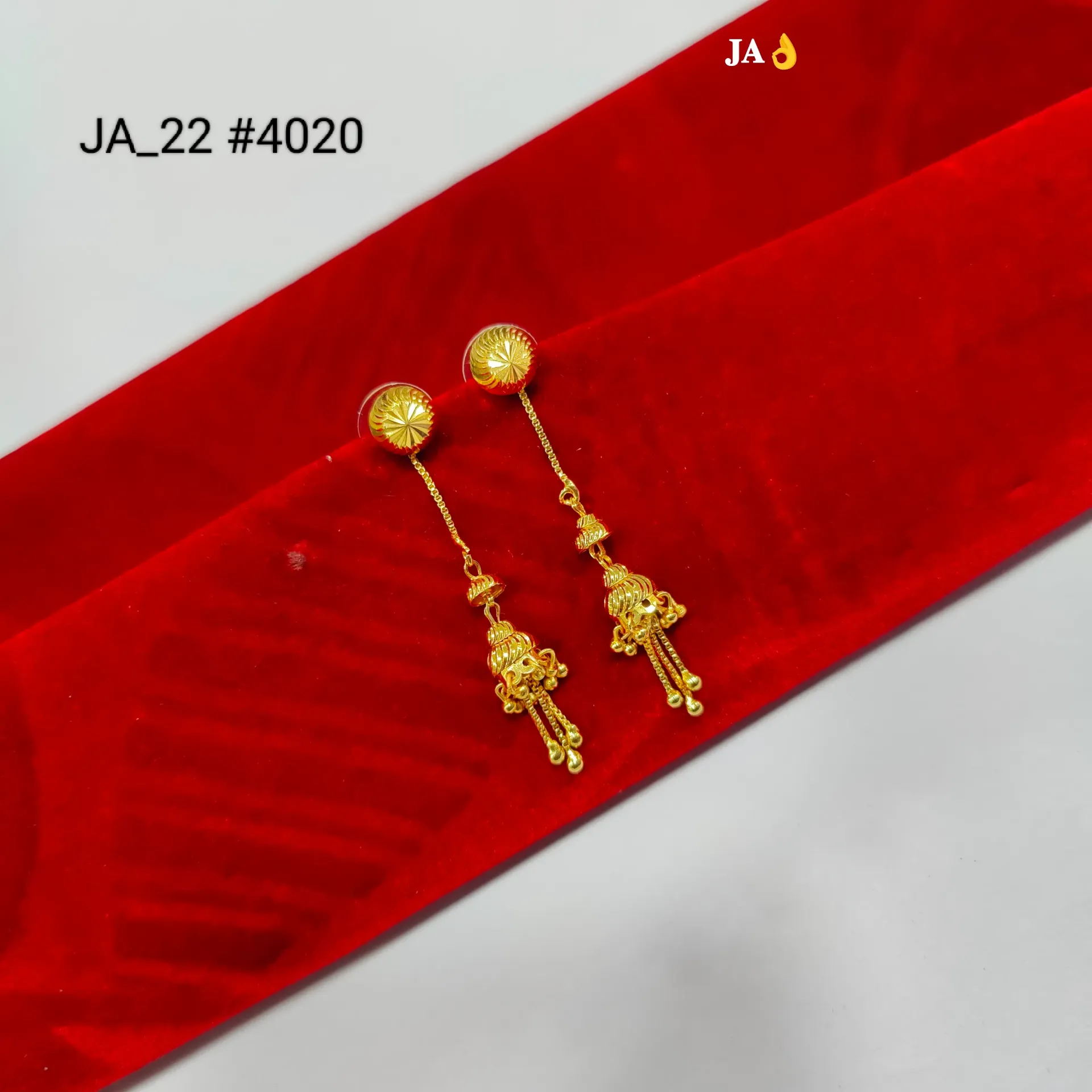 Designer Ethnic Chain Earrings DN-4020