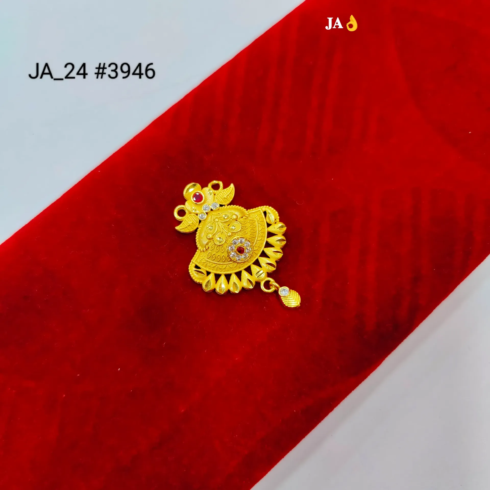 Traditional Peacock Designer Pendant DN-3946