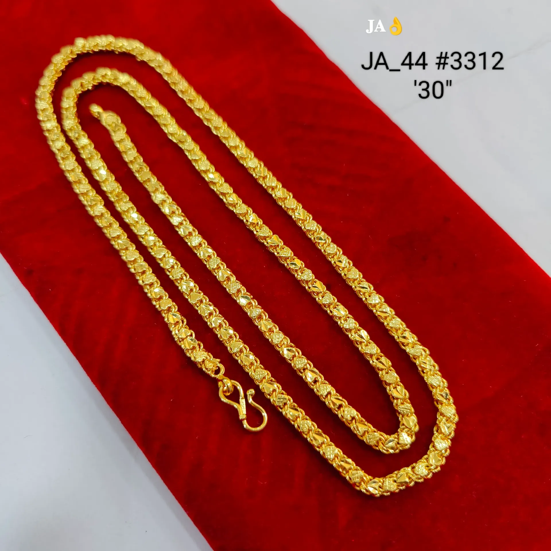 Designer Gold Tone Chain 30 Inch DN-3312