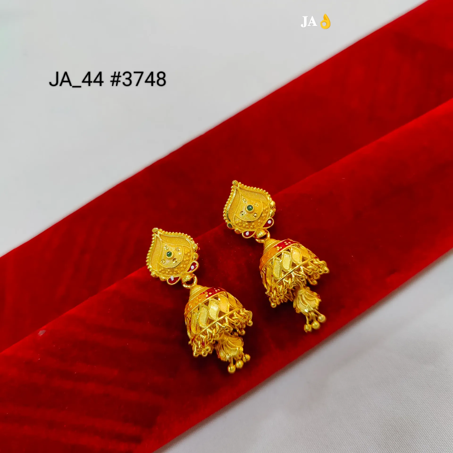 Royal Heritage Jhumka Earrings  DN-3748