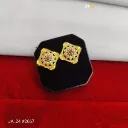 1 Gram Gold Plated Earrings DN-2667