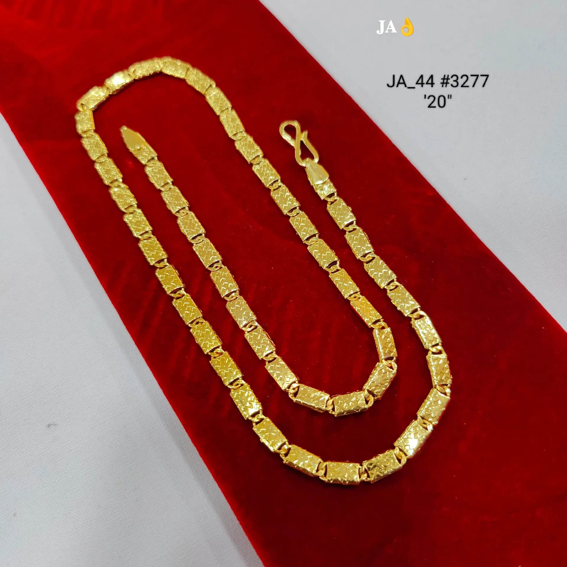 Gold Plated Designer Link Chain For Men DN-3277