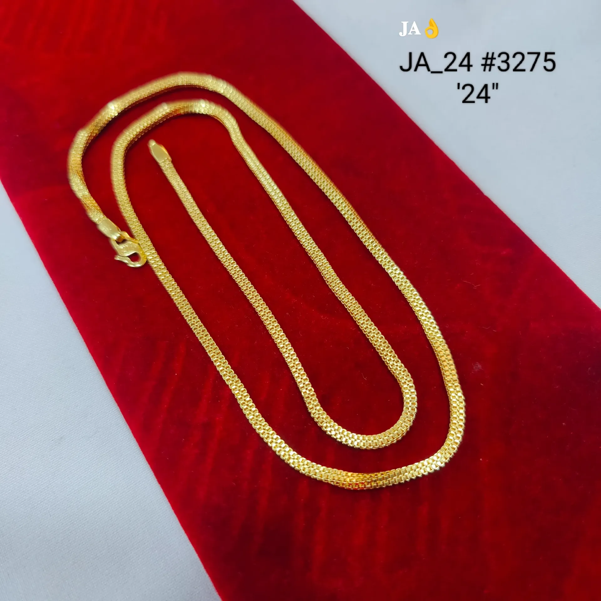 Gold Plated Snake Chain for Men DN-3275