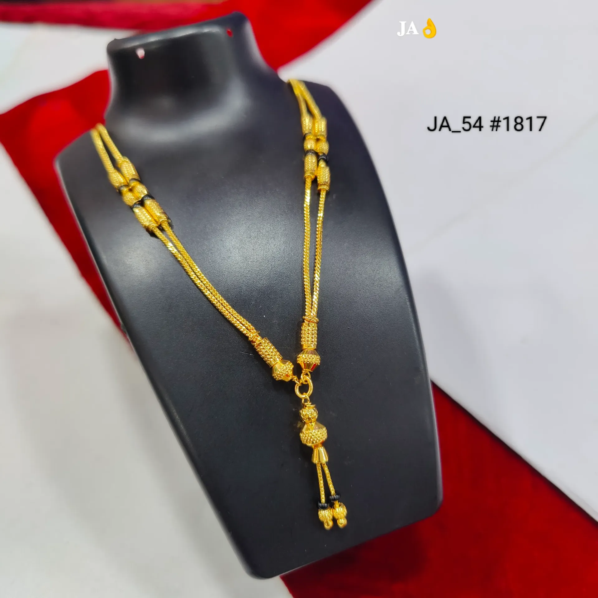 Gold Plated Traditional Mangalsutra DN-1817