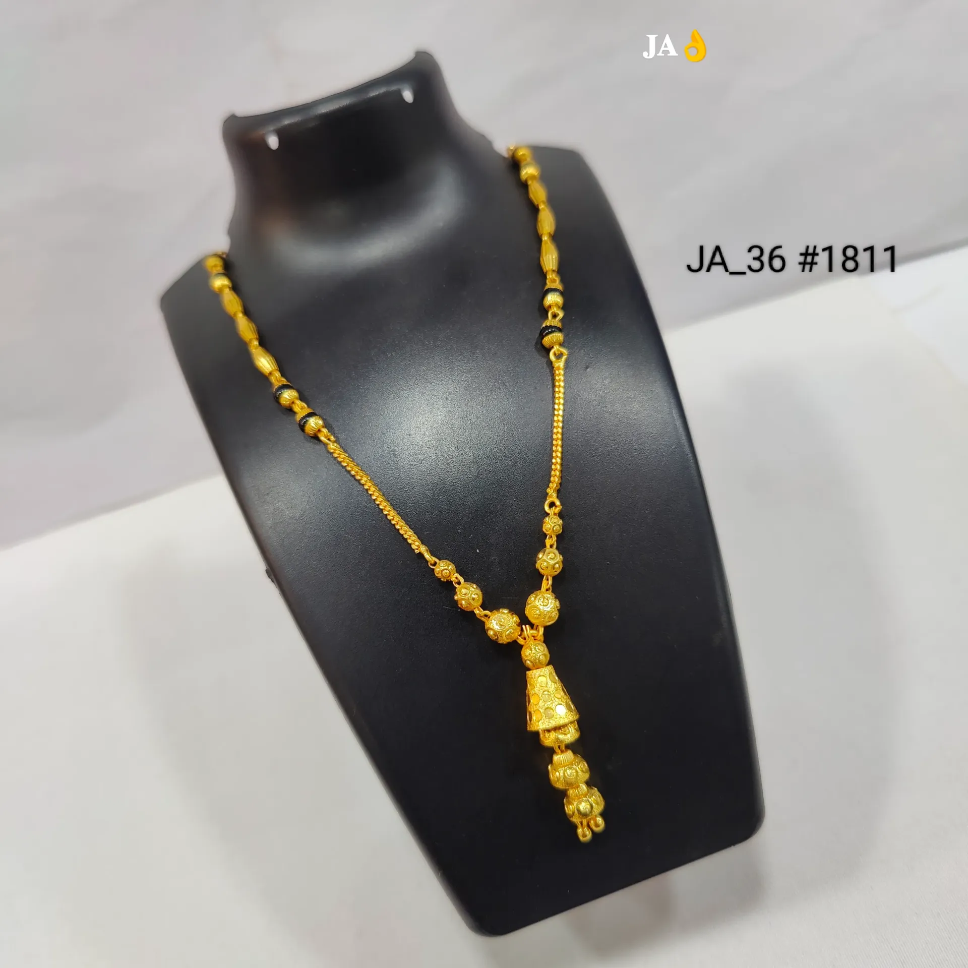 Gold Plated Traditional Mangalsutra DN-1811