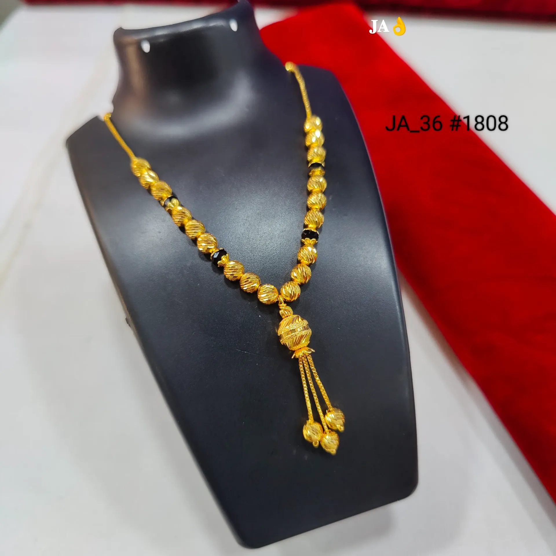 Gold Plated Traditional Mangalsutra DN-1808