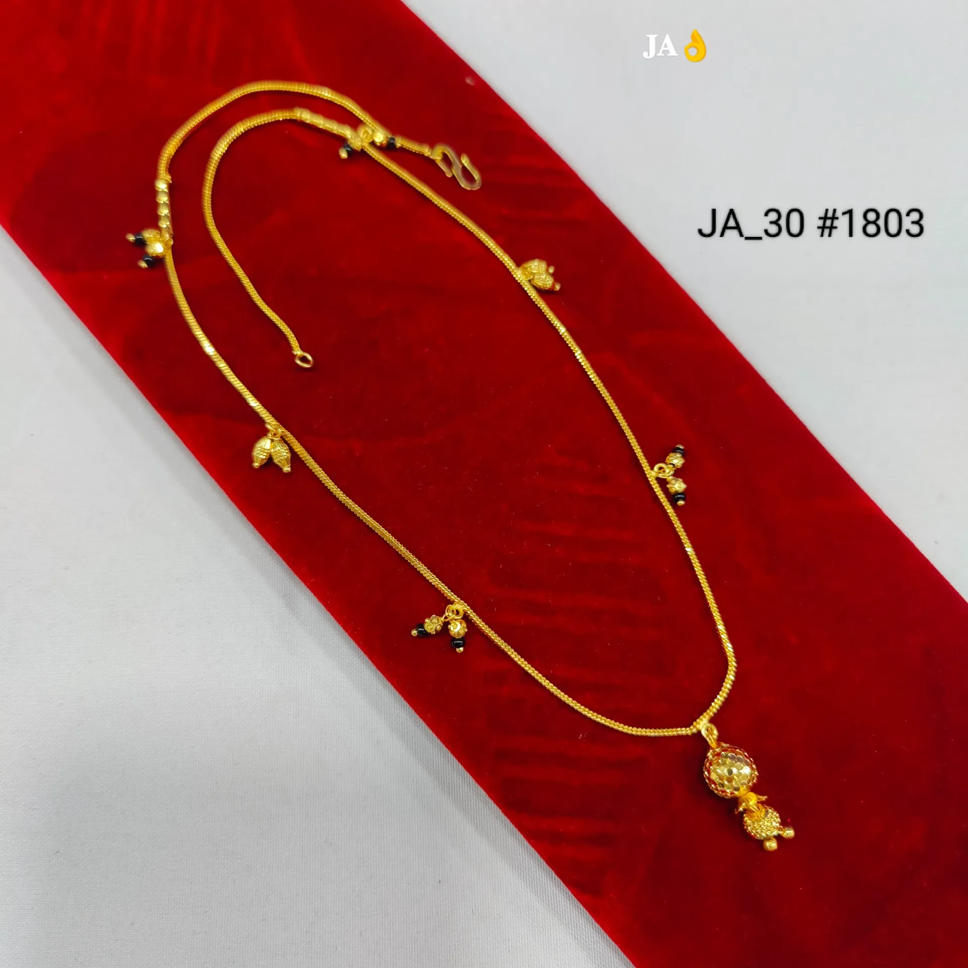 Gold Plated Traditional Mangalsutra DN-1803