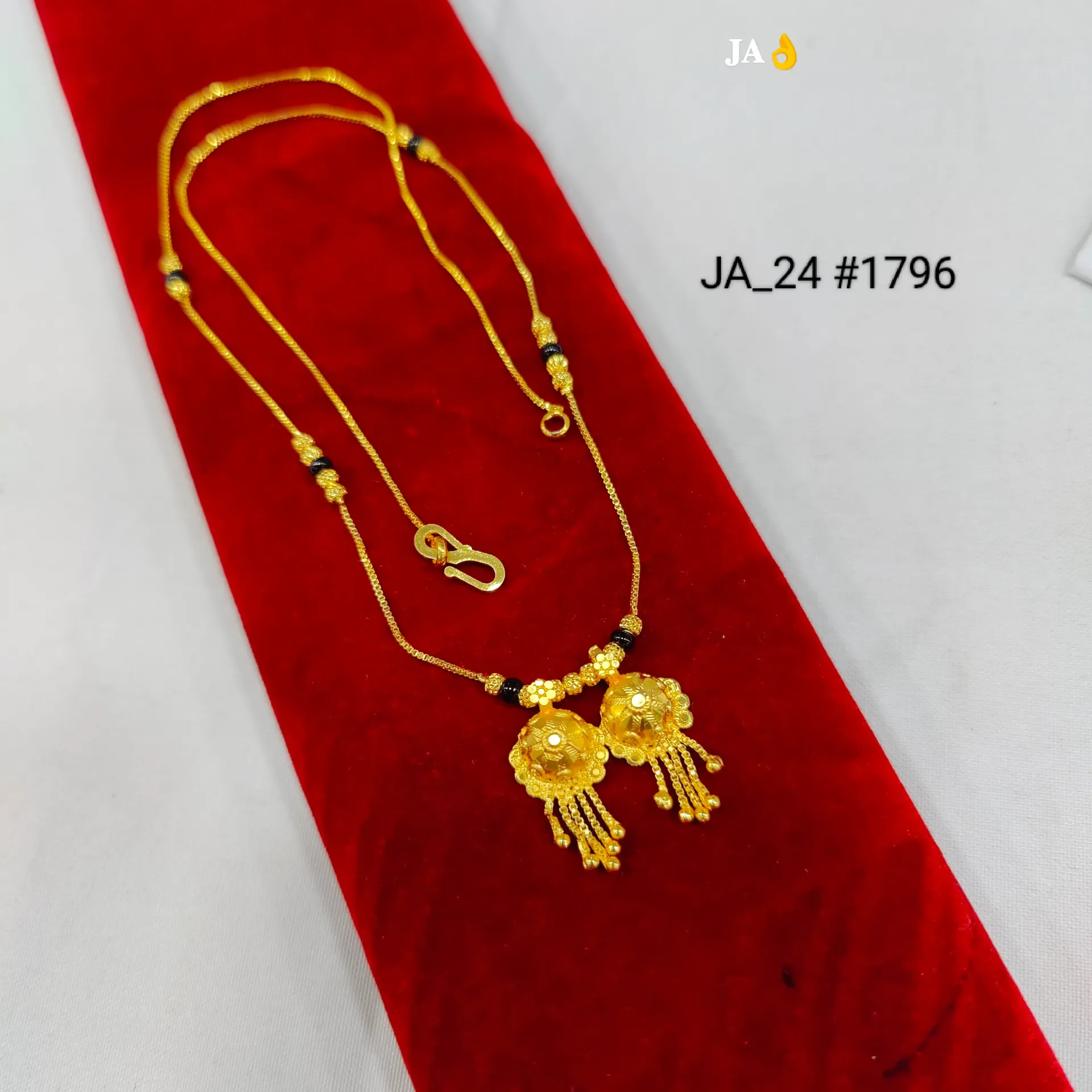 Gold Plated Traditional Mangalsutra DN-1796