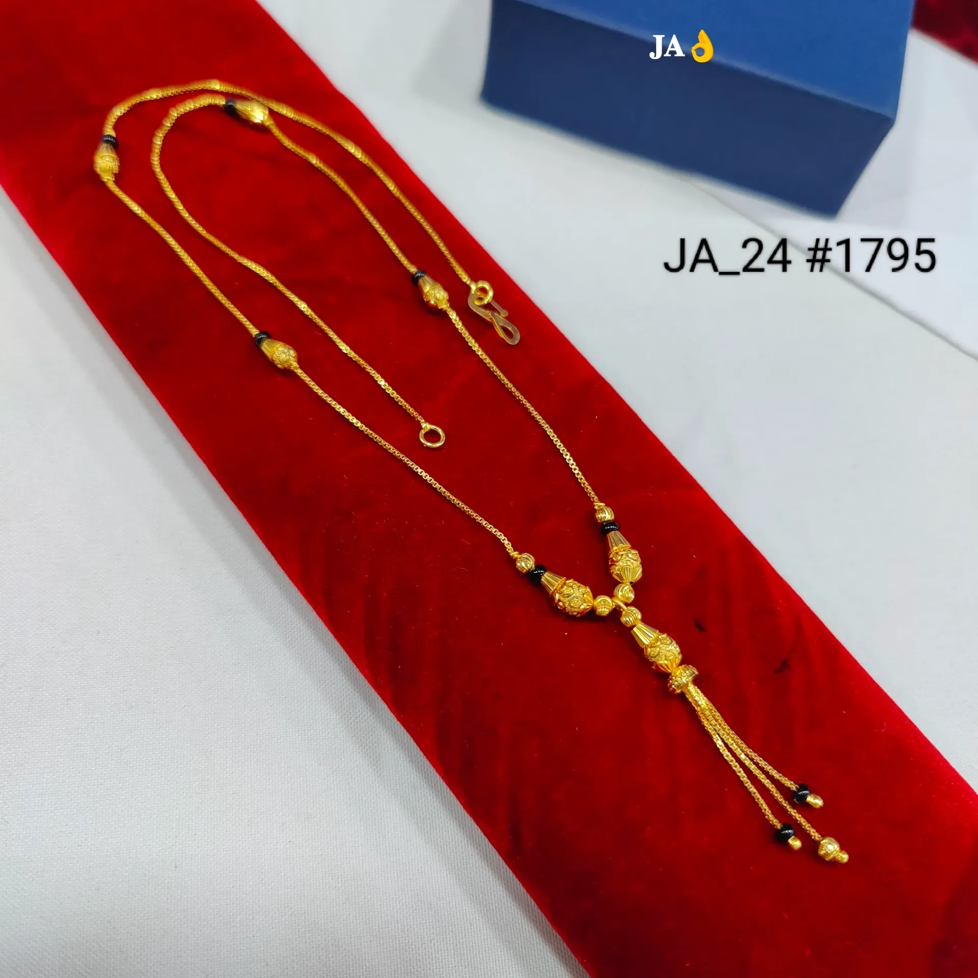 Gold Plated Traditional Mangalsutra DN-1795