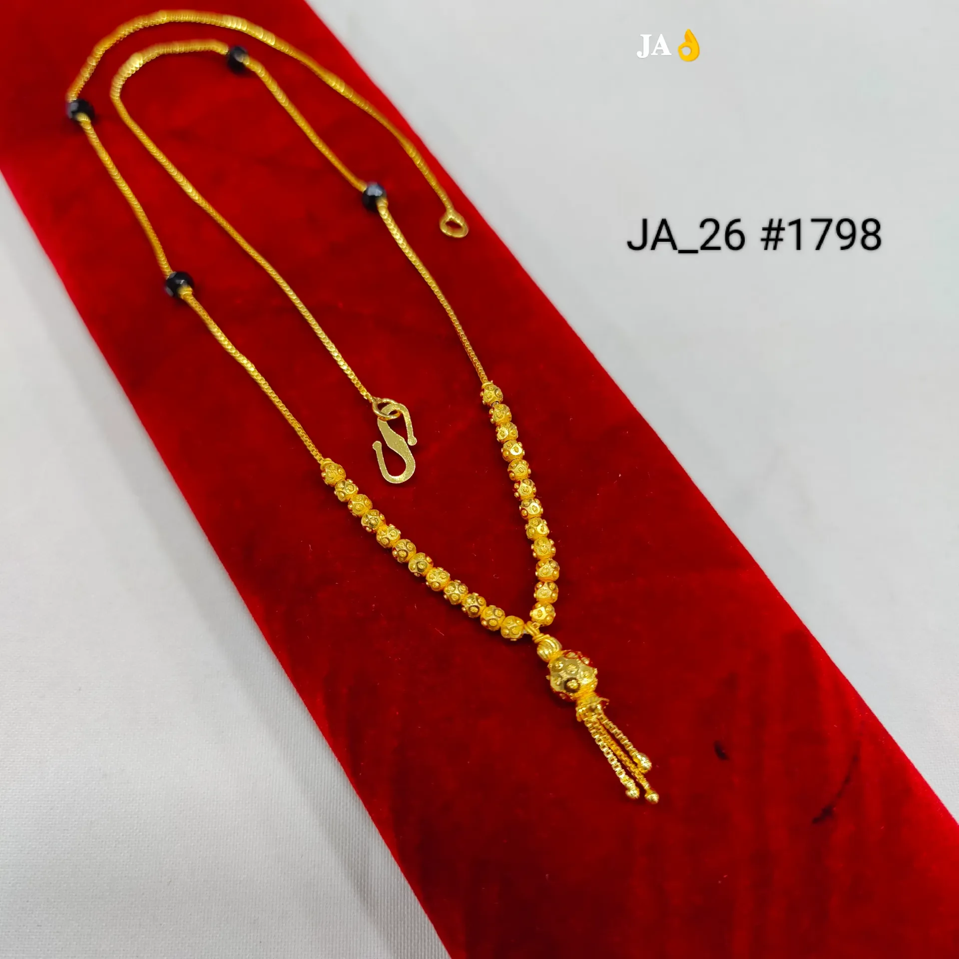 Gold Plated Traditional Mangalsutra DN-1798
