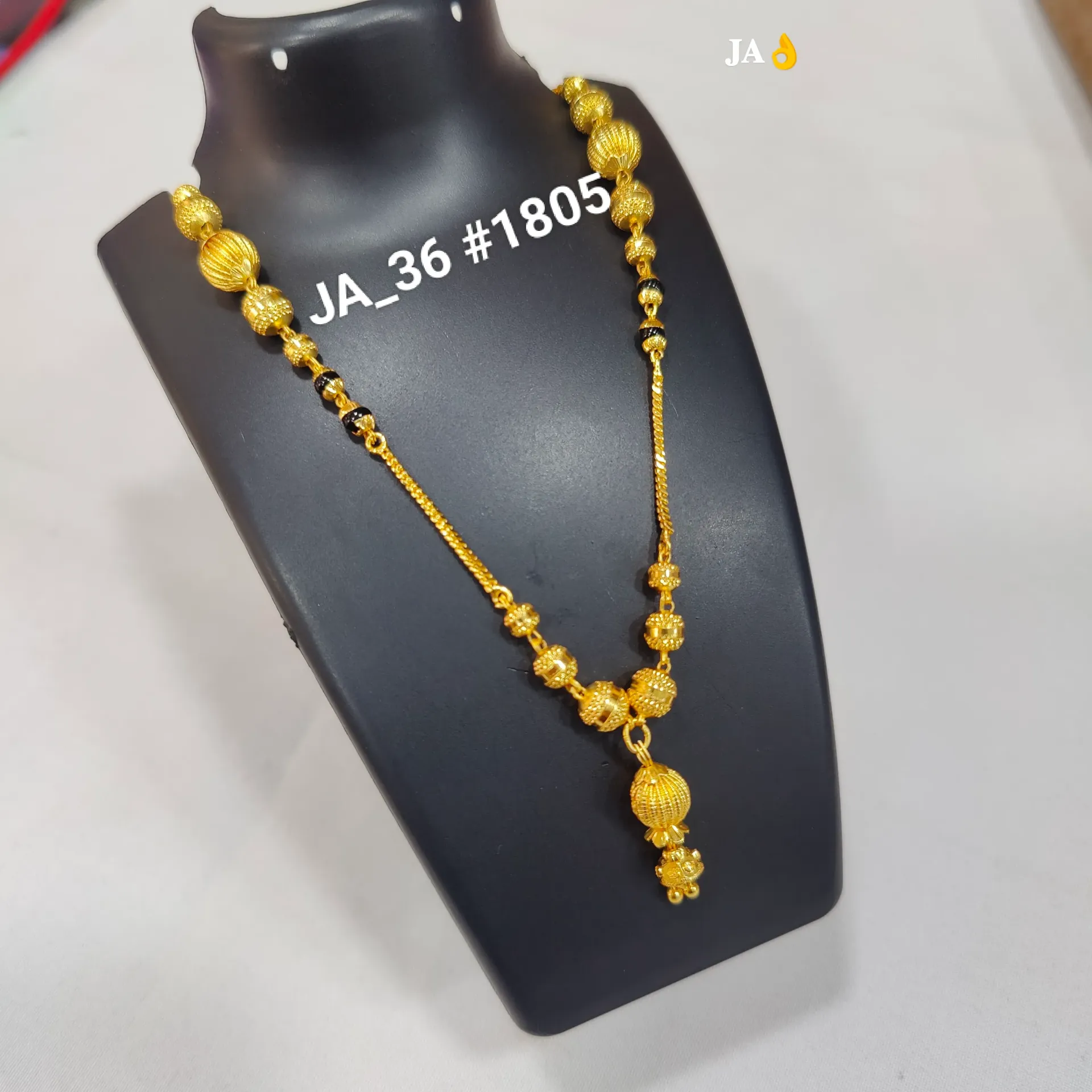 Elegant Drop Gold Mangalsutra DN-1805