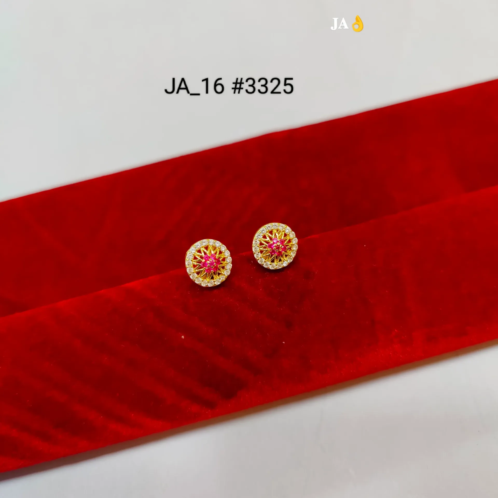 1 Gram Gold  Earrings DN-3325