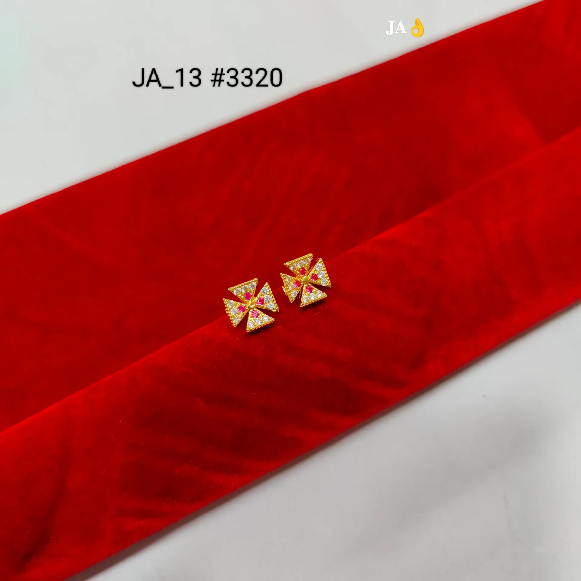 1 Gram Gold  Earrings DN-3320
