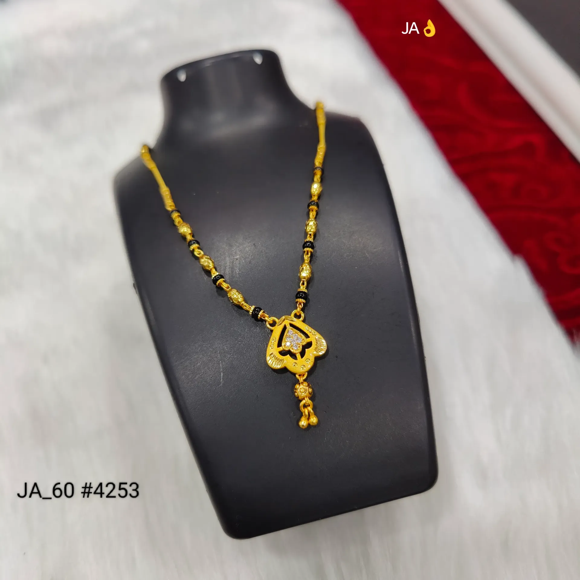 Women's Gold Plated Designer Mangalsutra  DN-4253
