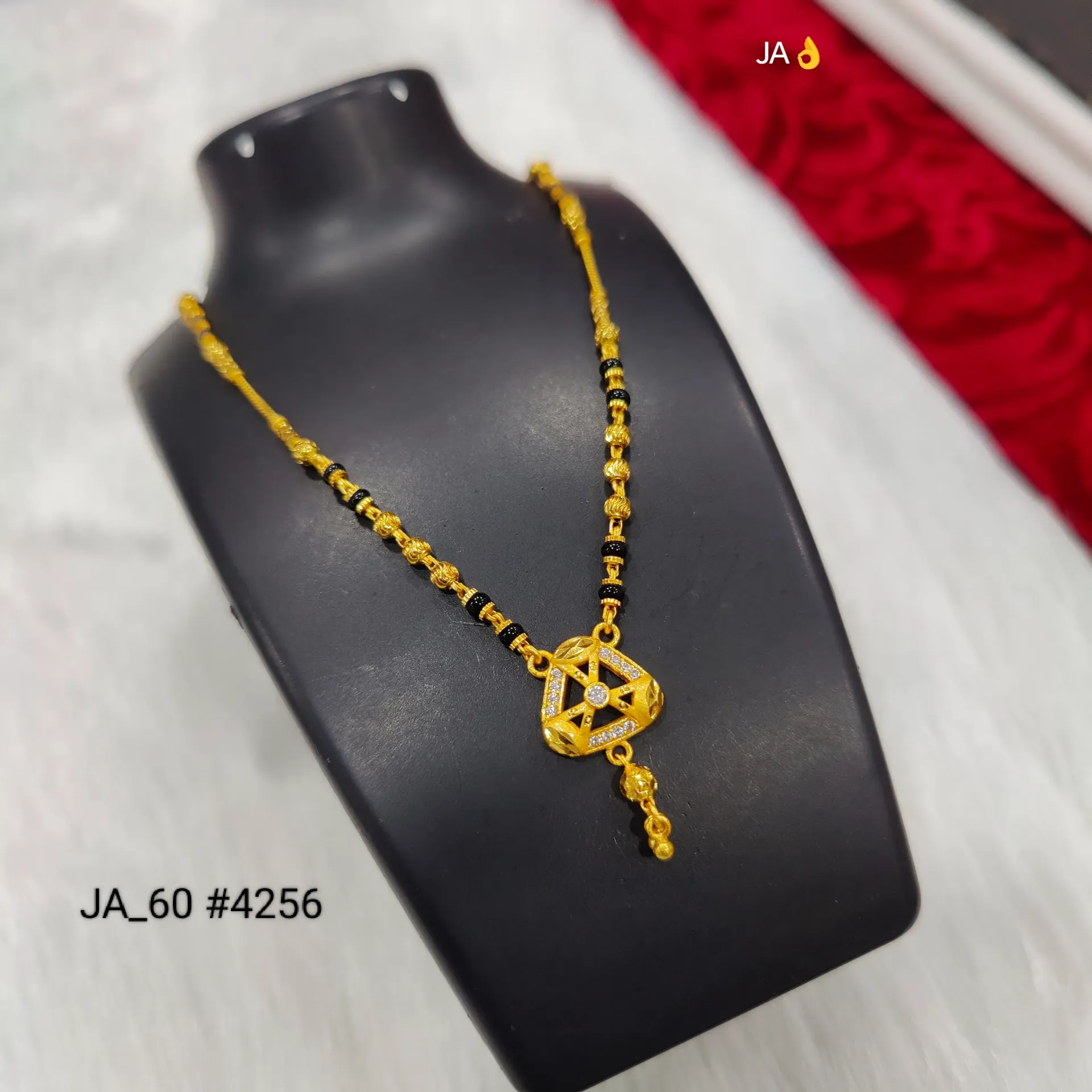 Women's Gold Plated Designer Mangalsutra  DN-4256
