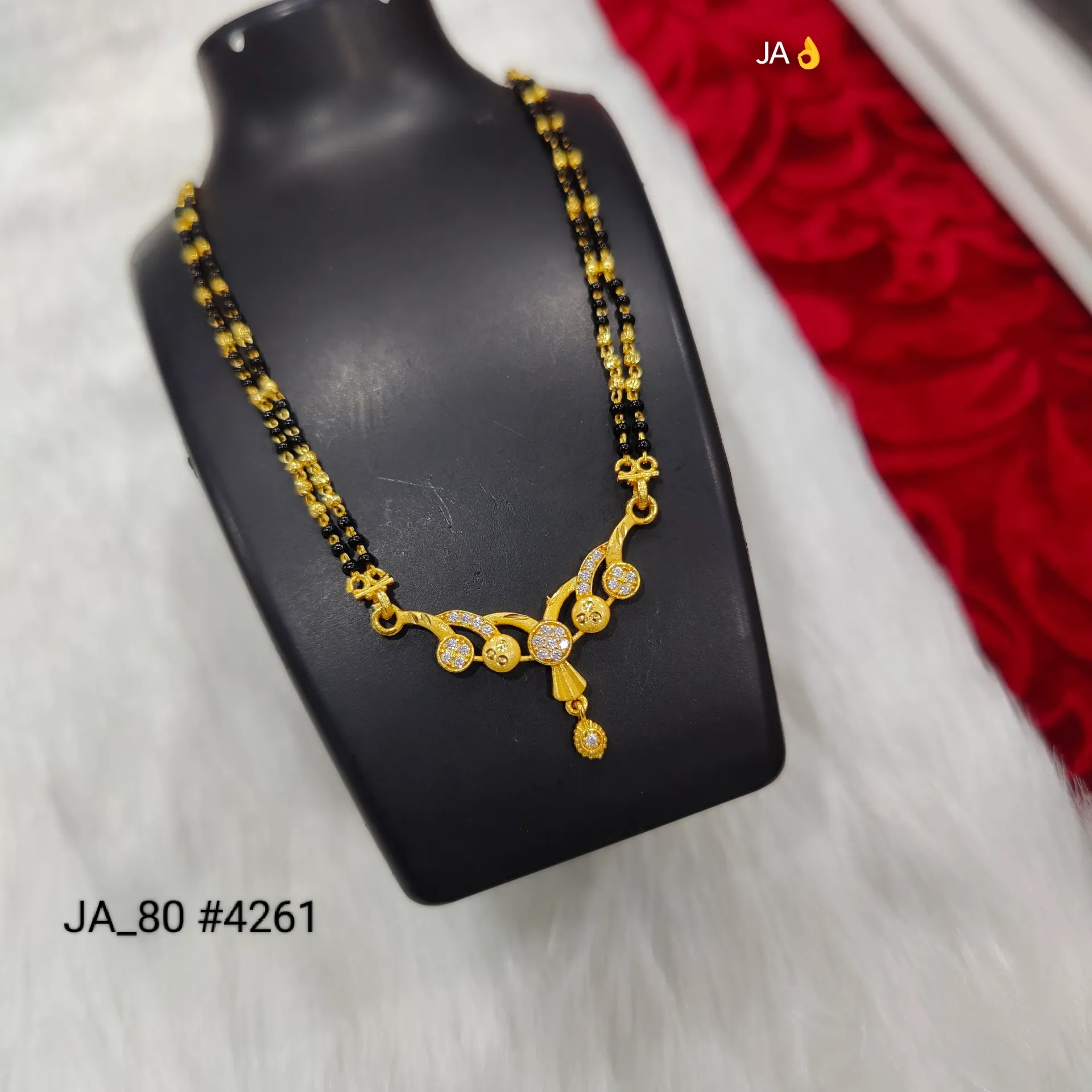 Women’s Gold Plated Designer Mangalsutra  DN-4261