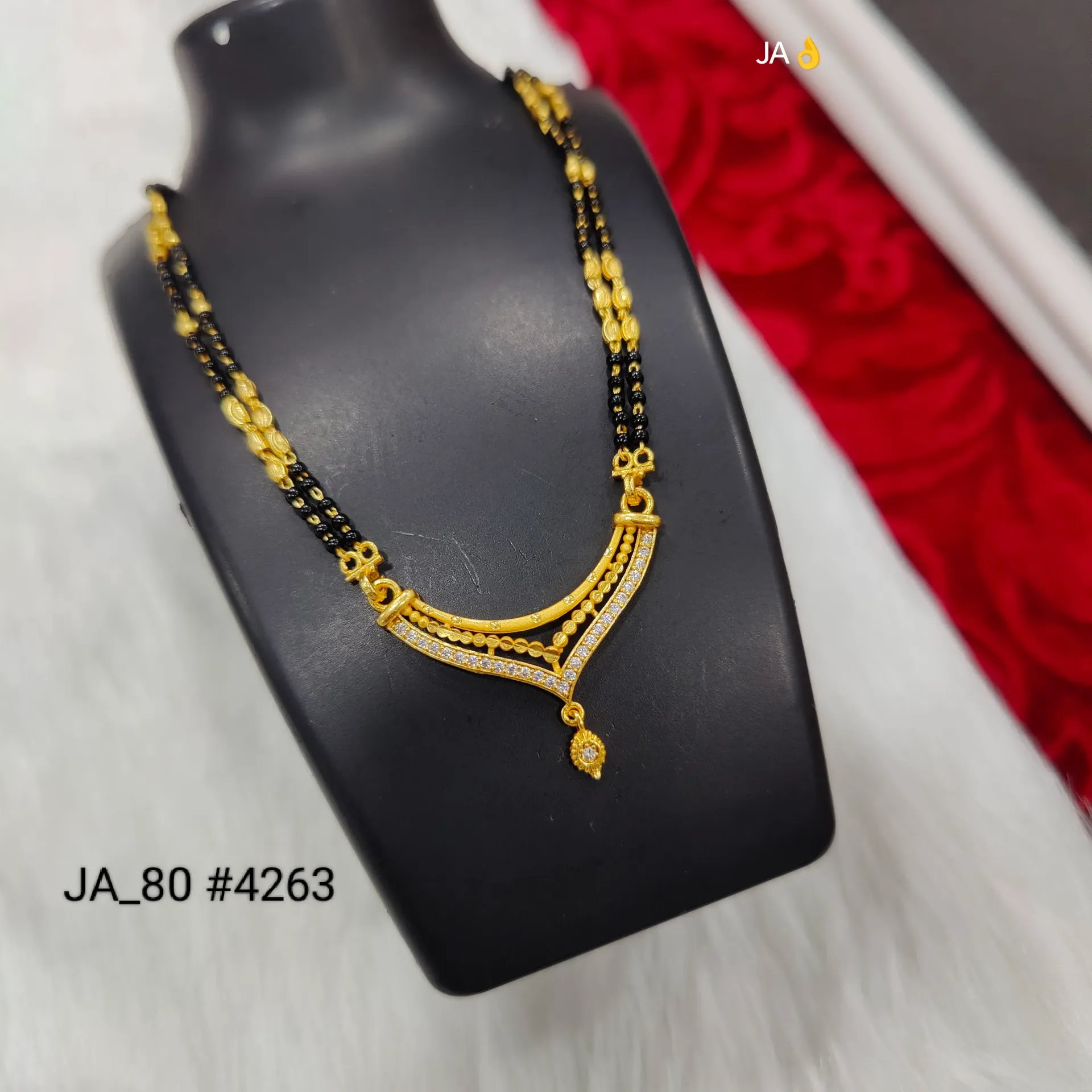 Women’s Gold Plated Designer Mangalsutra  DN-4263