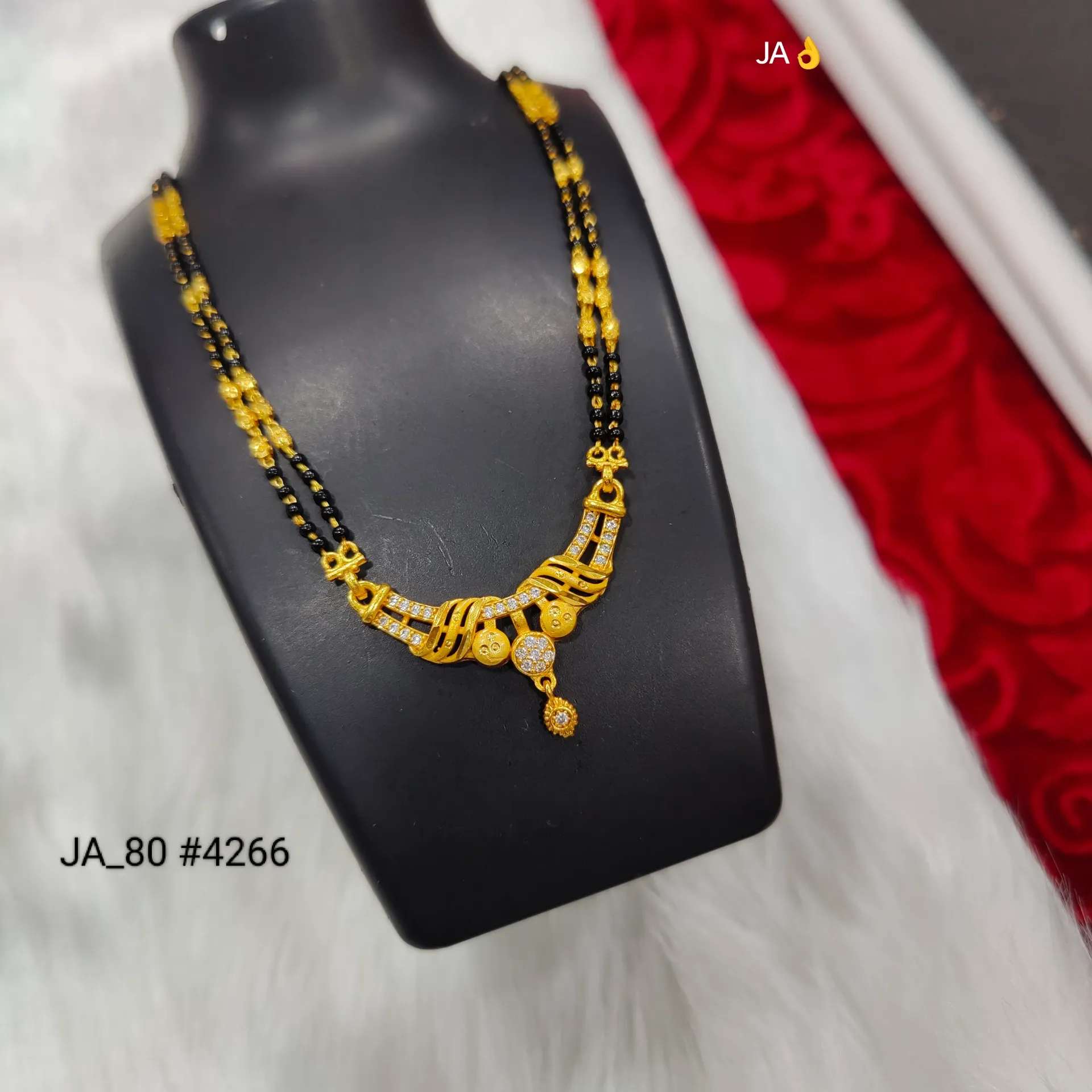 Women’s Gold Plated Designer Mangalsutra  DN-4266