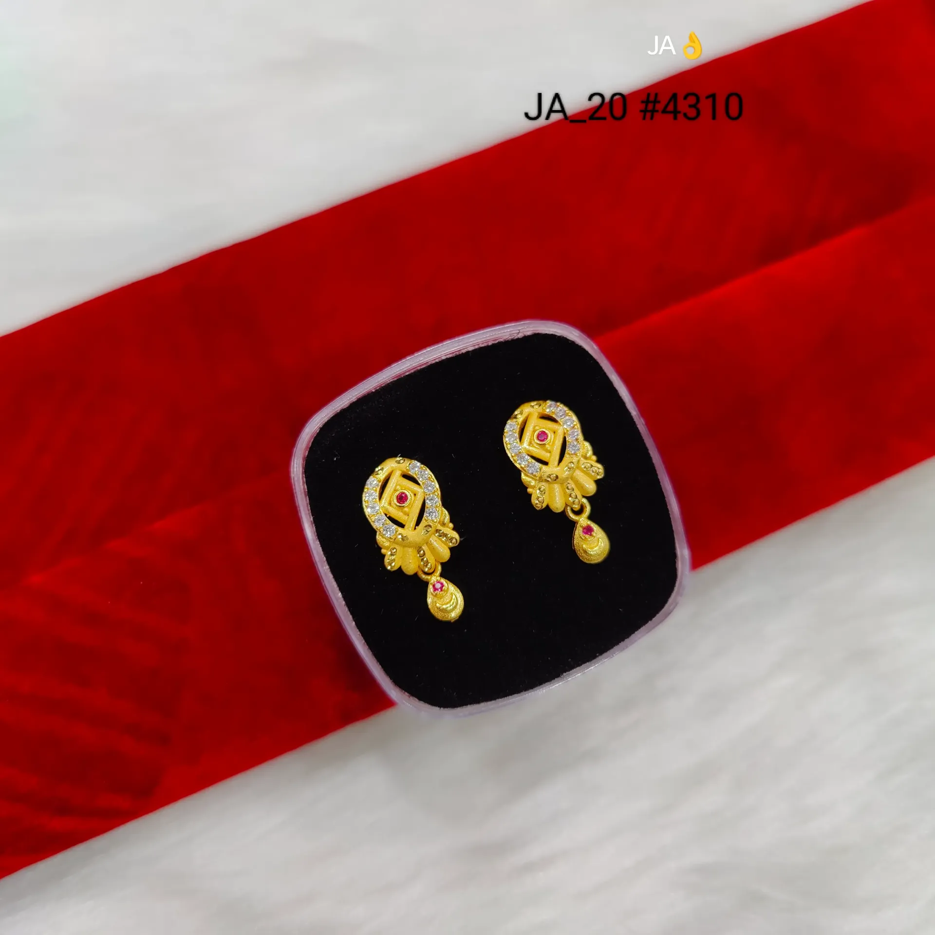 Women’s Gold Plated Designer Earrings DN-4310