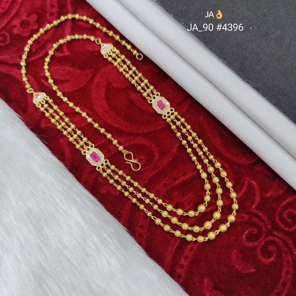 Gold Tone Multi-Layer Designer Mangalsutra DN-4396