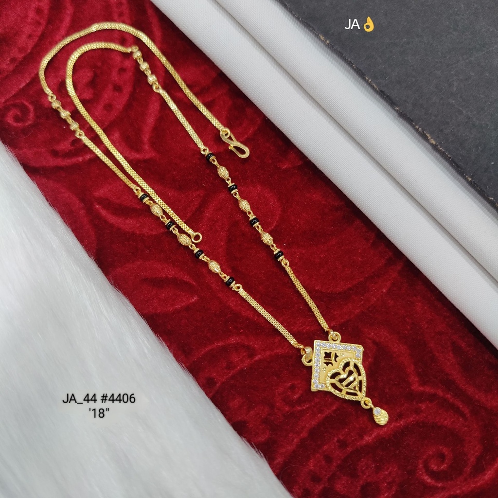 Gold Tone Designer Mangalsutra DN-4406
