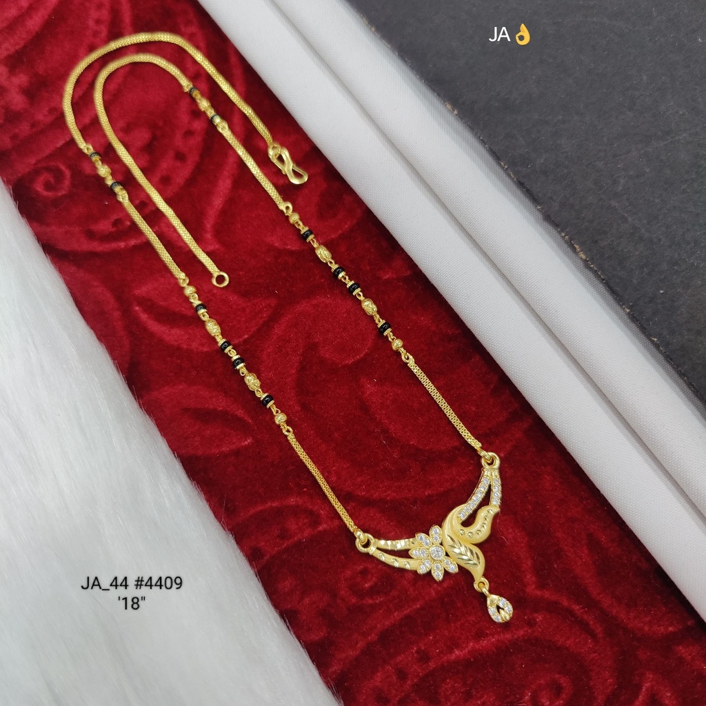 Gold Tone Designer Mangalsutra DN-4409