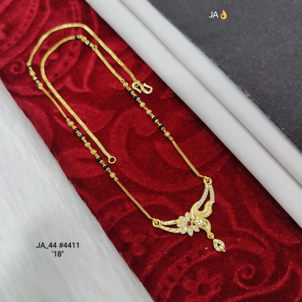 Gold Tone Designer Mangalsutra DN-4411