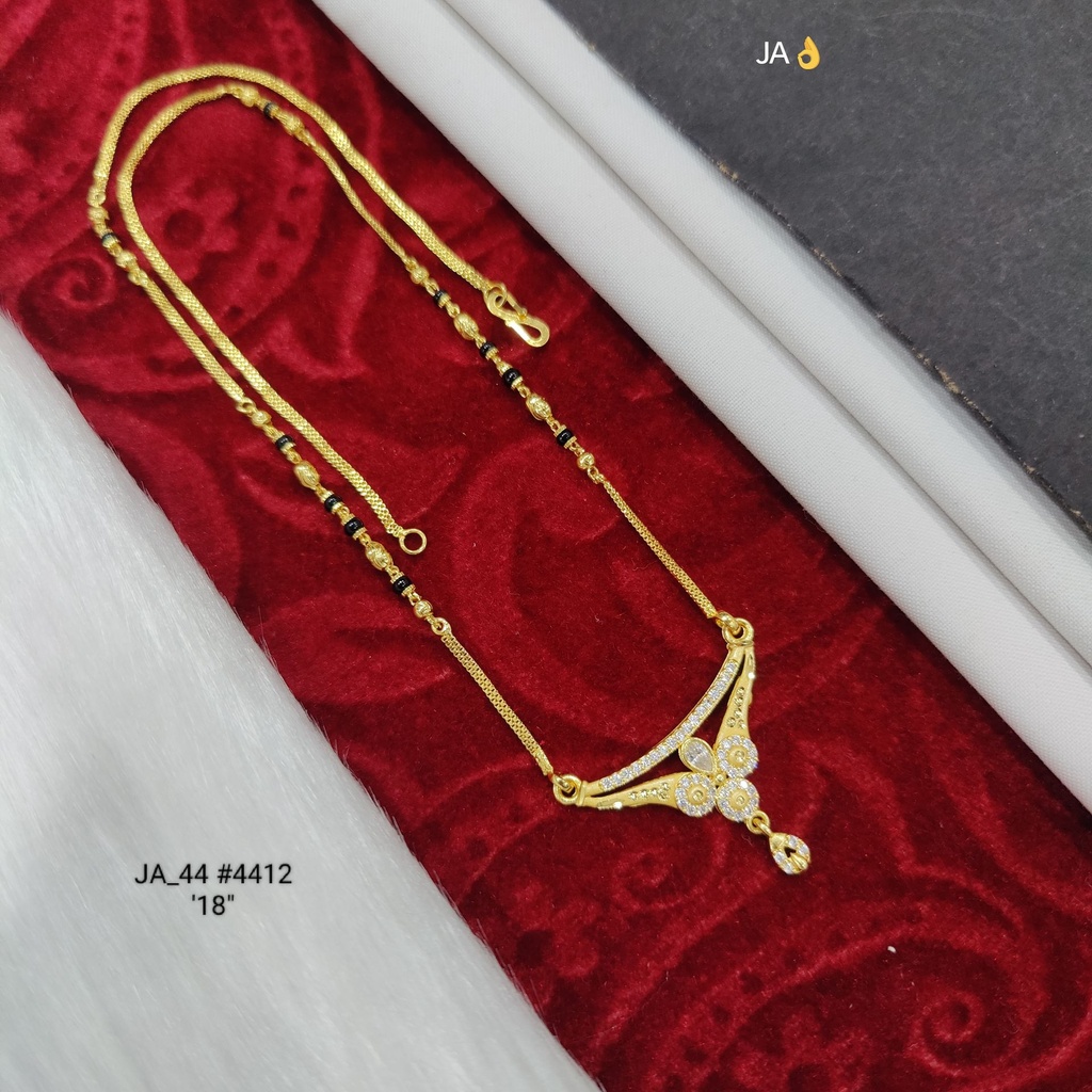Gold Tone Designer Mangalsutra DN-4412
