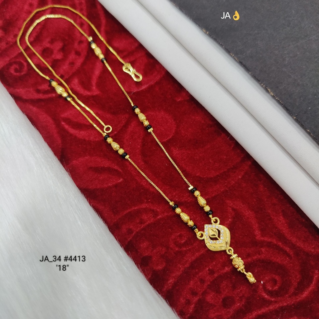 Gold Tone Designer Mangalsutra  DN-4413