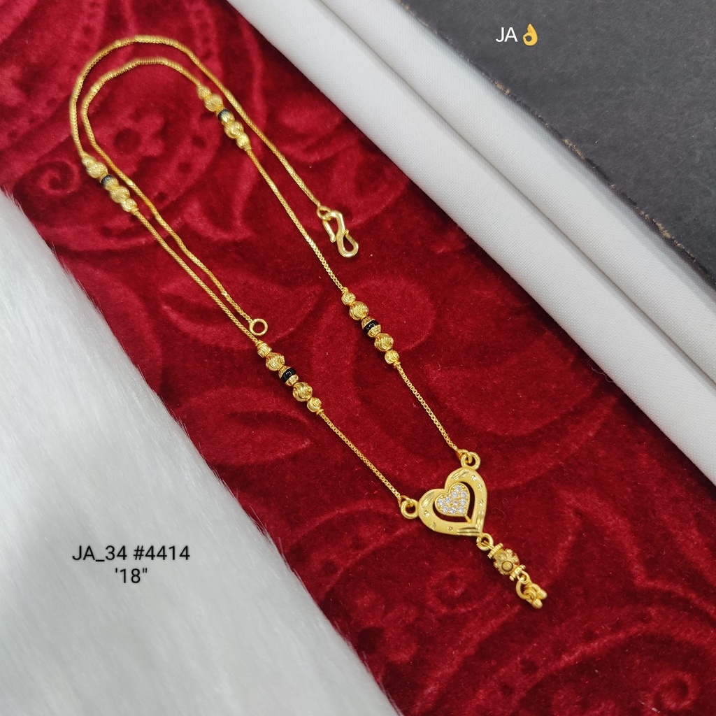 Gold Tone Designer Mangalsutra DN-4414