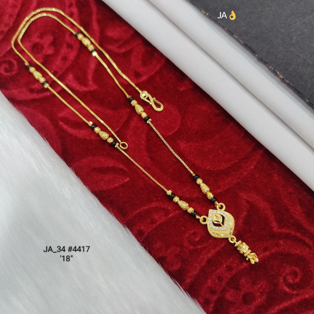 Gold Tone Designer Mangalsutra DN-4417