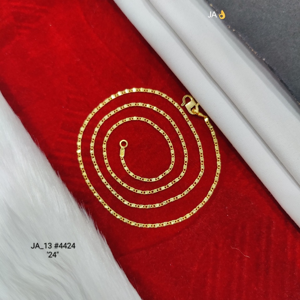 Gold Tone Designer Chain 24 Inch DN-4424