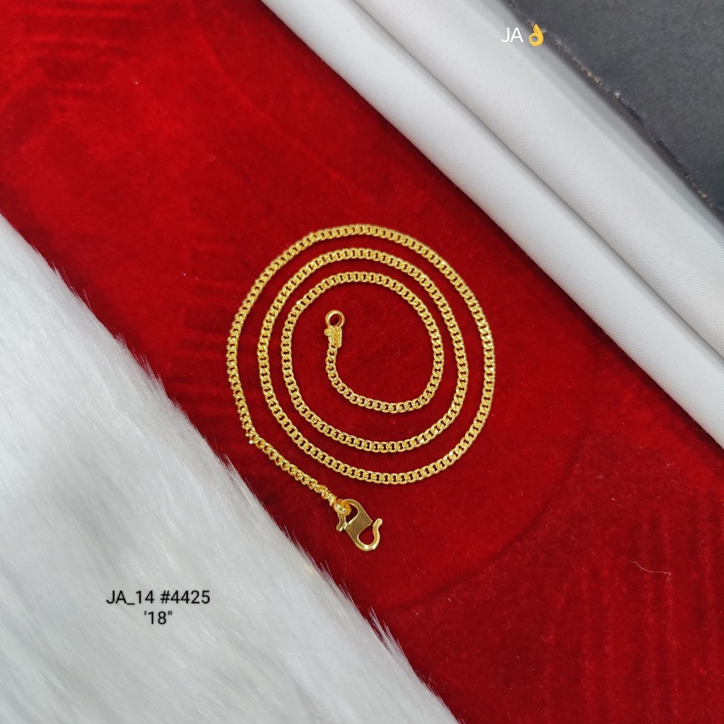 Gold Tone Designer Chain 18 Inch DN-4425