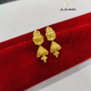 Gold Tone Traditional Jhumka Earrings | DN-4492