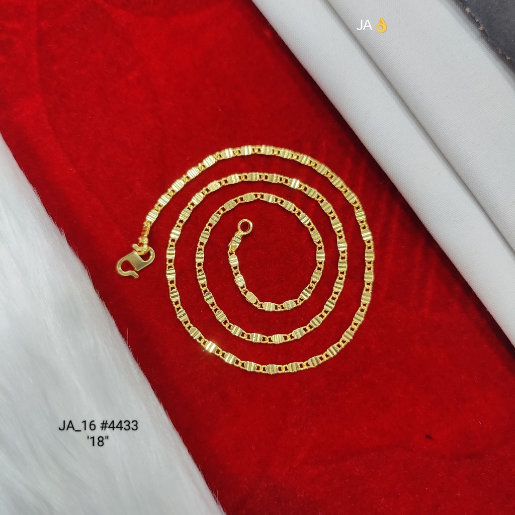 Gold Tone Designer Chain 18 Inch DN-4433