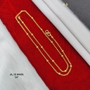 Gold Tone Designer Chain 24 Inch DN-4436