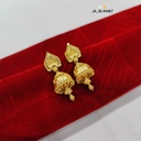 1 Gram Gold Plated Jhumka Earrings | DN-4487