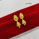 1 Gram Gold Plated Jhumka Earrings | DN-4482