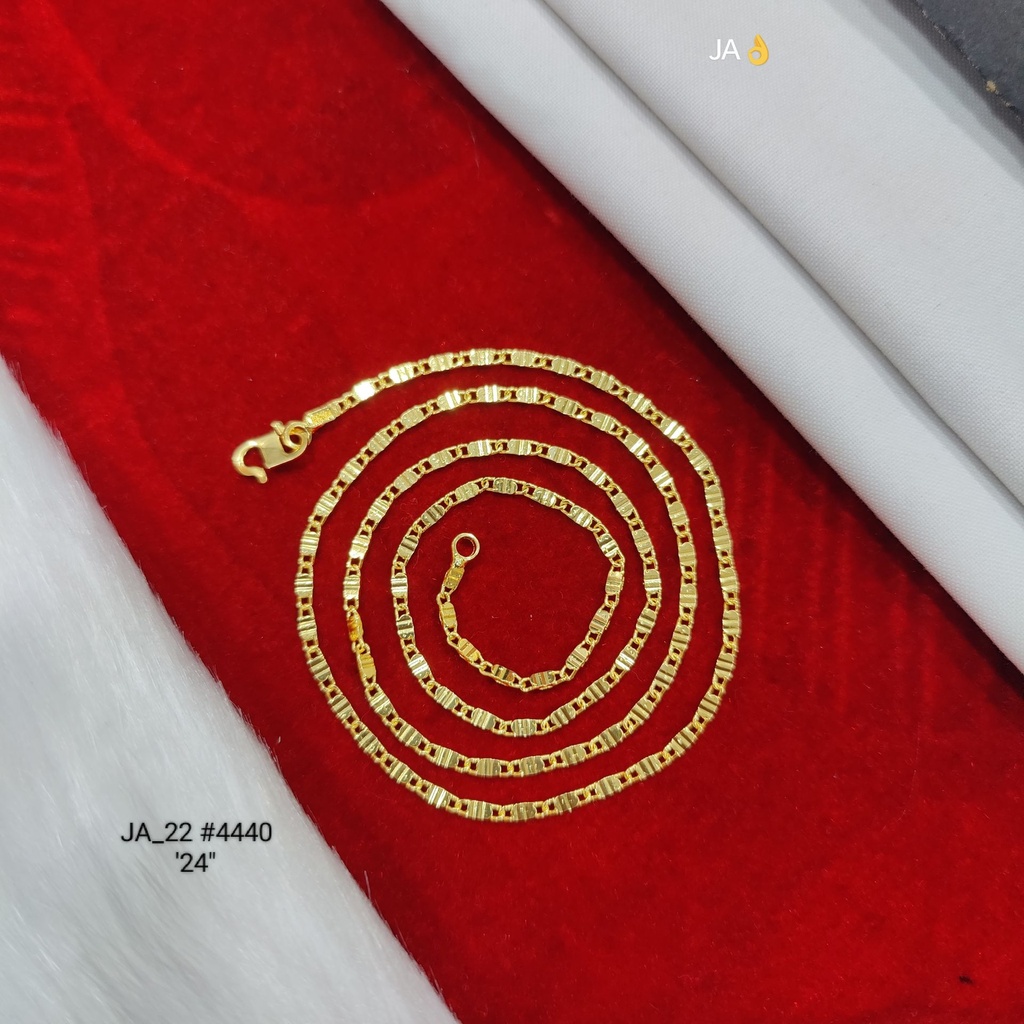 Gold Tone Designer Chain 24 Inch DN-4440