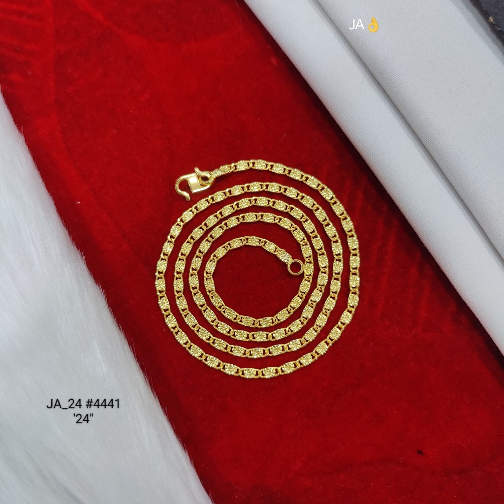 Gold Tone Designer Chain 24 Inch DN-4441