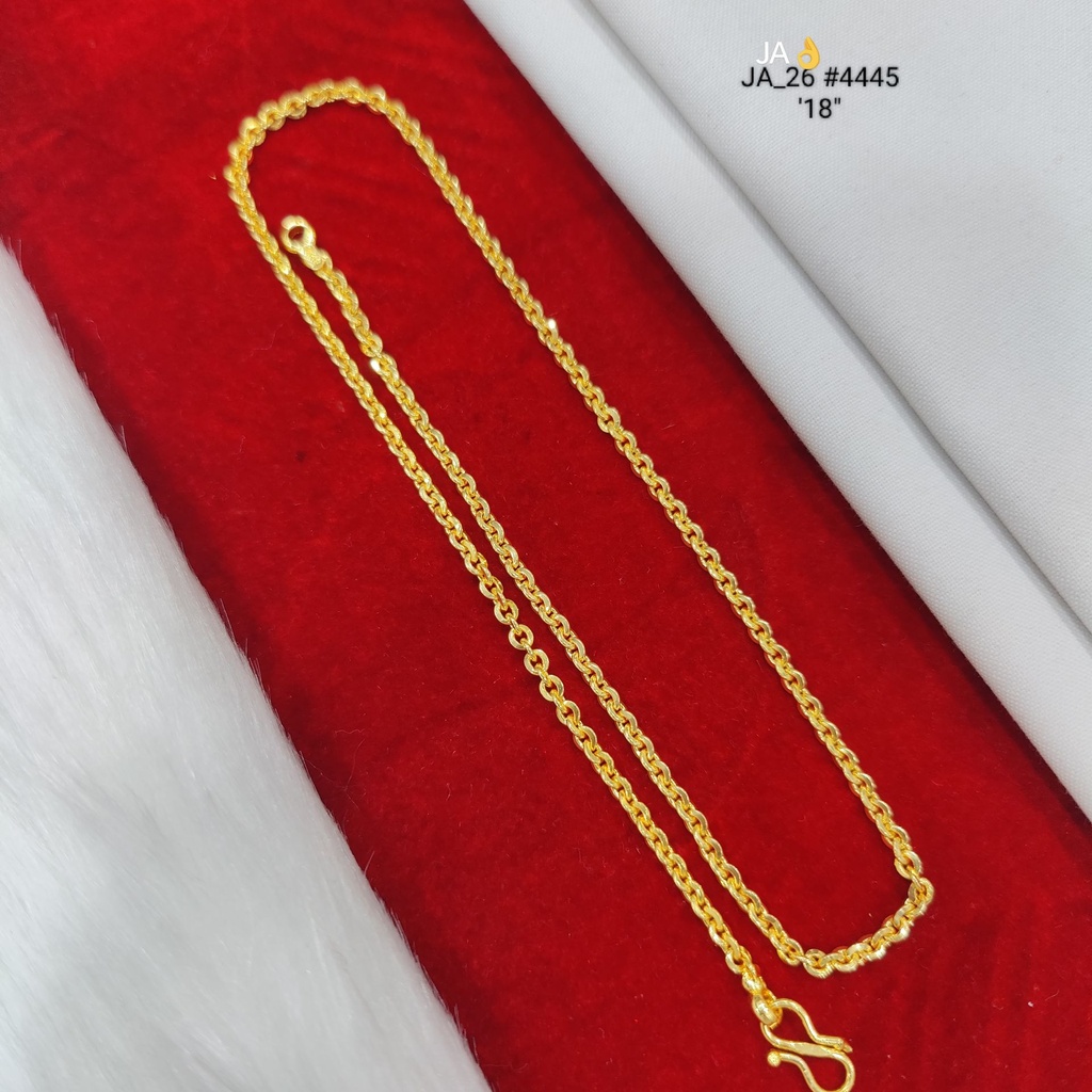 Gold Tone Designer Chain 18 Inch | DN-4445